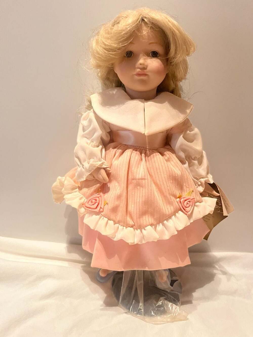 Franklin Heirloom Dolls Goldilocks Porcelain Collector Doll